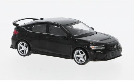 Diecast model cars Honda Civic Type R - metallise black 2023 1/64 Mini GT