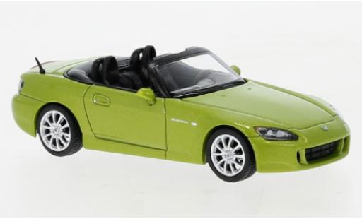Diecast model cars Honda S2000 Base metallise la chaux 1/64 Mini GT