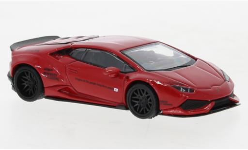 Diecast model cars Lamborghini Huracan Base LB Works red 1/64 Mini GT