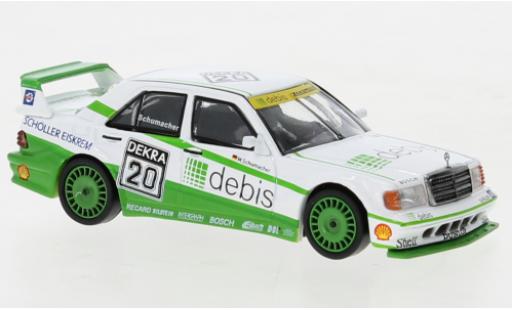 Diecast model cars Mercedes 190 DTM E 2.5-16 Evo 2 (W201) No.20 Debis 1991 1/64 Mini GT