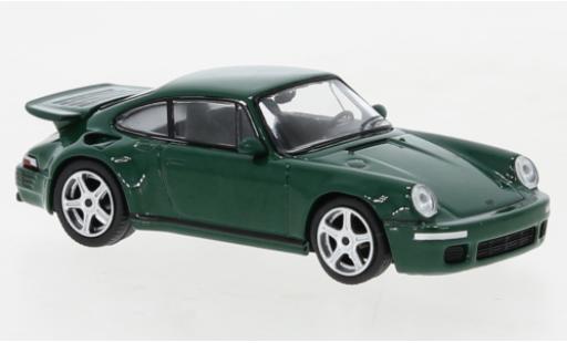 Diecast model cars Porsche Ruf CTR Porsche RUF Anniversaire green 1/64 Mini GT