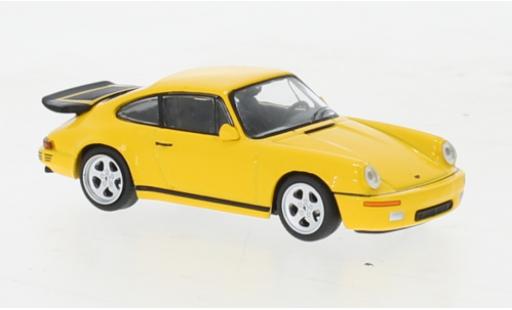 Diecast model cars Porsche Ruf CTR Porsche RUF yellow 1987 1/64 Mini GT