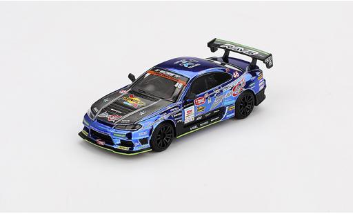 Diecast model cars Nissan Silvia S15 () D1 Grand Prix 2023 D-MAX Racing #46 1/64 Mini GT