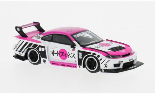 Diecast model cars Nissan Silvia S15 () LB-Super Silhouette 2023 Auto Finesse #99 1/64 Mini GT
