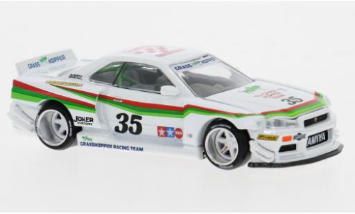 Diecast model cars Nissan Skyline R34 GTR () The GRASSHOPPER 1/64 Mini GT