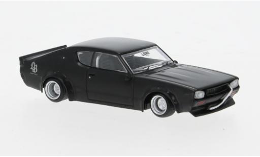 Diecast model cars Nissan Skyline 2000 Kenmeri black 1/64 Mini GT