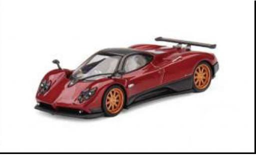 Diecast model cars Pagani Zonda F red 1/64 Mini GT
