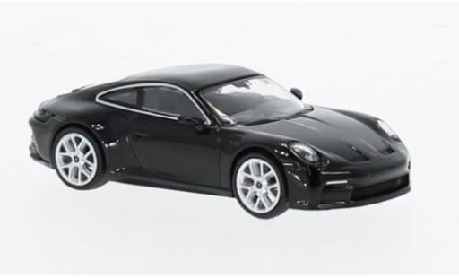 Diecast model cars Porsche 911 GT3 Touring black 1/64 Mini GT