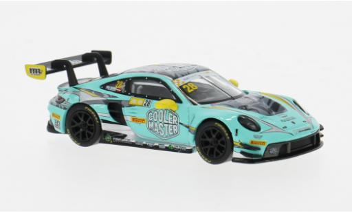 Diecast model cars Porsche 911 GT3 R FIA GT World Cup GP Macau 2023 #28 1/64 Mini GT