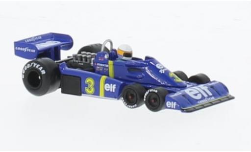Diecast model cars Tyrrell P34 1976 No.3 formula 1 GP Sweden 1/64 Mini GT