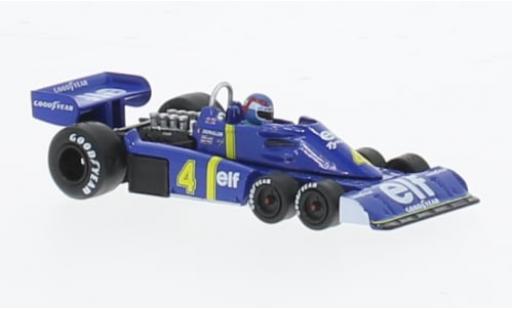 Diecast model cars Tyrrell P34 1976 No.4 formula 1 GP Sweden 1/64 Mini GT