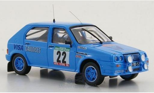 Diecast model cars Citroen Visa Chrono Gr.B No.22 Rally Portugal 1983 /P.Almeida 1/43 Mini Partes