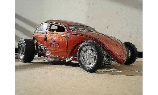 Volkswagen Kafer Hot Rod 1/18 Burago cox ass kicker 56 diecast model cars