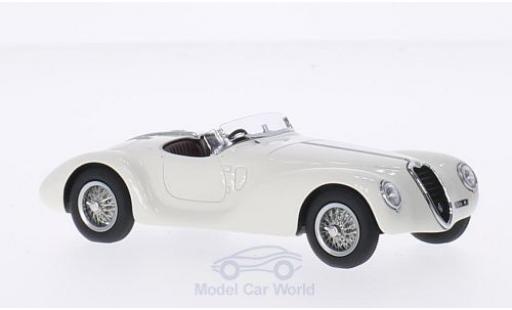 Diecast model cars Alfa Romeo 6C 2500 SS Corsa Spider white RHD 1939 First Class Collection 1/43 Minichamps