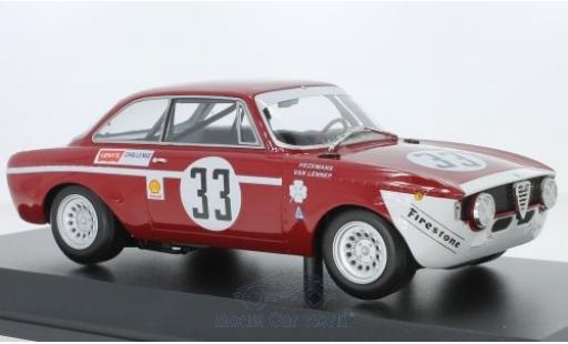 Diecast model cars Alfa Romeo Giulia gt junior 1300 A No.33 4h Jarama 1972 T.Hezemans/G.van Lennep 1/18 Minichamps