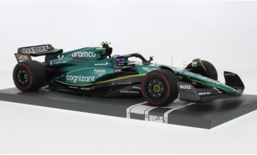 Diecast model cars Aston Martin AMR23 f1 3 No.14 Aramco Cognizant Team Cognizant formula 1 GP Australien 2023 1/18 Minichamps