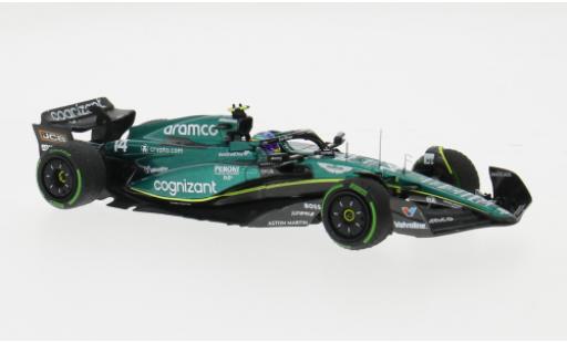 Diecast model cars Aston Martin AMR23 f1 3 No.14 Aramco Cognizant Team Cognizant formula 1 GP Niederlande 2023 1/43 Minichamps