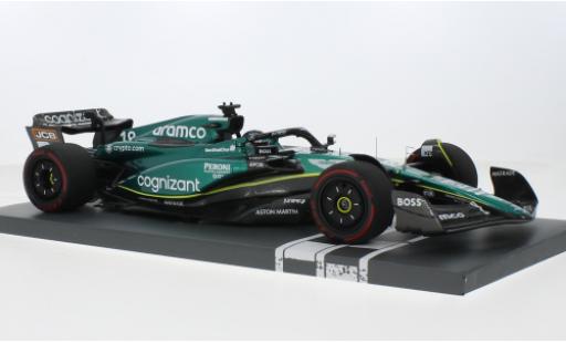 Diecast model cars Aston Martin AMR23 f1 3 No.18 Aramco Cognizant Team Cognizant formula 1 GP Australien 2023 1/18 Minichamps