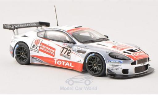 Diecast model cars Aston Martin DBRS9 gt3 DBRS 9 No.172 Total Spa-Francorchamps 2009 /K.Wauters 1/43 Minichamps