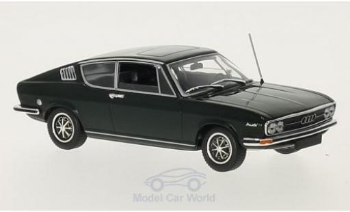 Diecast model cars Audi 100 coupe S green 1969 1/43 Minichamps