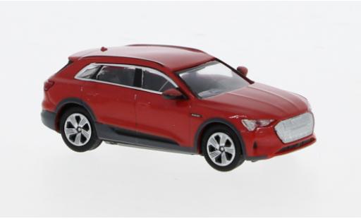 Diecast model cars Audi e-tron suv red 2020 1/87 Minichamps