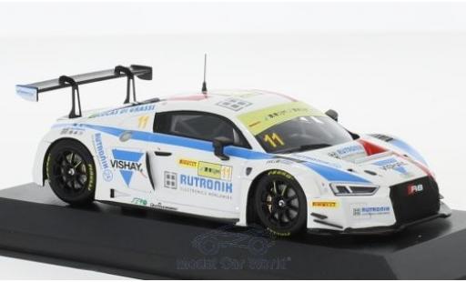 Diecast model cars Audi R8 gt LMS No.11 HCB-Rutronik-Racing Fia World Cup Cup Macau 2017 L.di Grassi 1/43 Minichamps