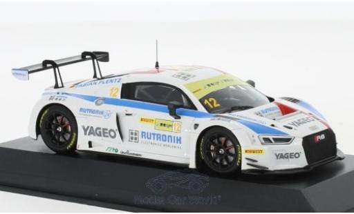 Diecast model cars Audi R8 gt LMS No.12 HCB-Rutronik-Racing Fia World Cup Cup Macau 2017 F.Plentz 1/43 Minichamps