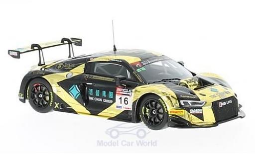 Diecast model cars Audi R8 gt LMS No.16 AAPE / TAK Chun Championship China 2017 M.Mohr/E.Lo 1/43 Minichamps