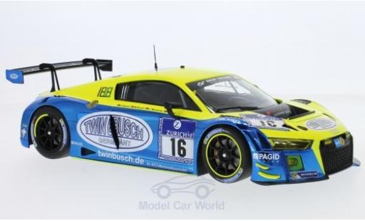 Diecast model cars Audi R8 lms No.16 Twin Busch Motorsport 24h N&Atilde;&frac14;rburgring 2016 R.Rast/M.Busch/D.Busch/C.Mamerow 1/18 Minichamps