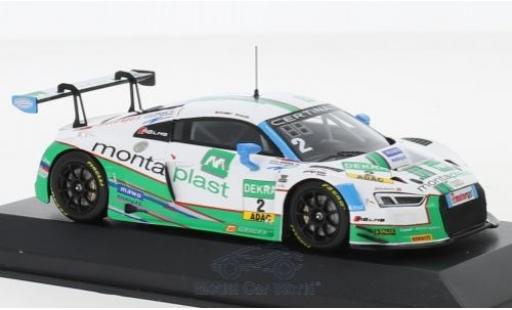 Diecast model cars Audi R8 gt LMS No.2 Montaplast by Land-Motorsport ADAC Masters 2017 J.Schmidt/C.Hasse 1/43 Minichamps