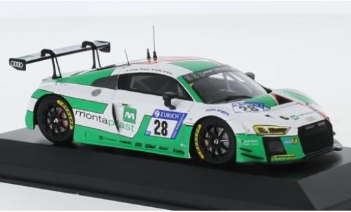 Diecast model cars Audi R8 lms No.28 Sport Team Land 24h N&Atilde;&frac14;rburgring 2017 1/43 Minichamps