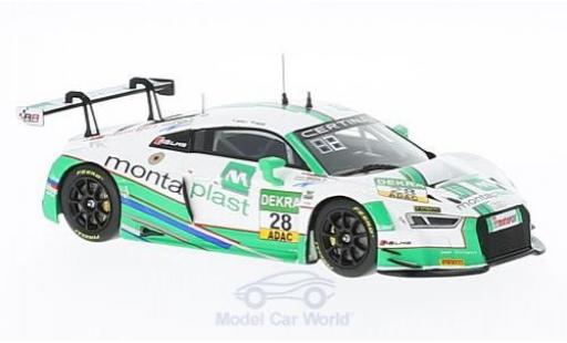 Diecast model cars Audi R8 gt LMS No.28 Montaplast by Land-Motorsport ADAC Masters 2016 C.Haase/S.Ortelli 1/43 Minichamps