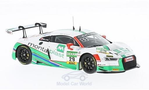 Diecast model cars Audi R8 gt LMS No.29 Montaplast by Land-Motorsport ADAC Masters 2016 C.de Phillippi/C.Mies 1/43 Minichamps