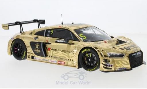 Diecast model cars Audi R8 gt LMS No.5 Hongkong Aape Asia 2016 M.Lee/S.Thong 1/18 Minichamps