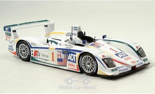 Diecast model cars Audi R8 LMP course No.1 Road Atlanta 2005 J.J.Lehto/M.Werner 1/43 Minichamps