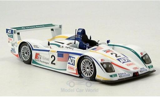 Diecast model cars Audi R8 LMP course No.2 24h Le Mans 2005 A.McNish/F.Biela/E.Pirro 1/43 Minichamps