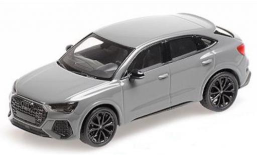 Diecast model cars Audi RS Q3 sportback (F3) grey 2019 1/43 Minichamps