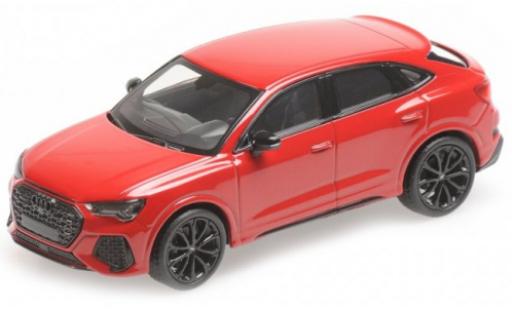 Diecast model cars Audi RS Q3 sportback metallic red 2019 1/43 Minichamps
