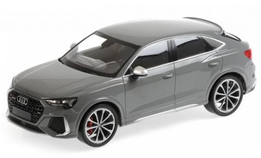 Diecast model cars Audi RS Q3 sportback RSQ3 grey 2019 1/18 Minichamps