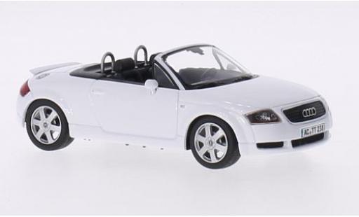 Diecast model cars Audi TT roadster white 1999 1/43 Minichamps