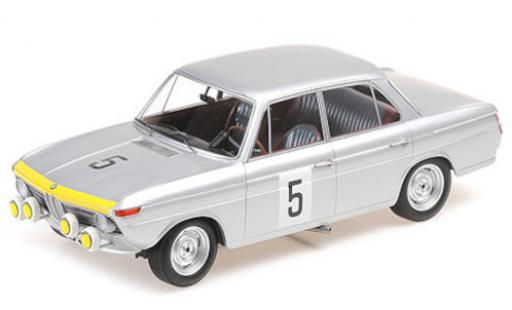 Diecast model cars Bmw 1800 TiSA No.5 24h Spa 1965 H.Hahne/W.Mairesse 1/18 Minichamps