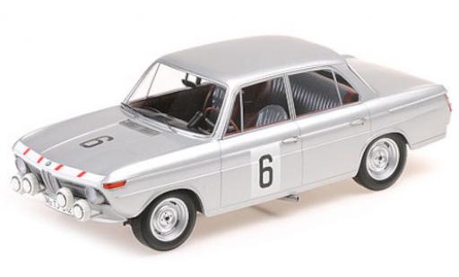Diecast model cars Bmw 1800 TiSA No.6 24h Spa 1965 G.Munaron/H.Eppelein 1/18 Minichamps