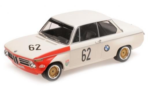 Diecast model cars Bmw 2002 ti tiK No.62 AG Guards International Trophy Brands Hatch 1969 A.Hahne/D.Quester 1/18 Minichamps
