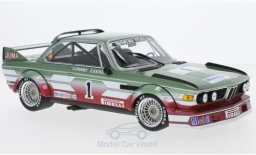 Diecast model cars Bmw 3.0 CSL No.1 Italia ETCC Zandvoort 1979 U.Grano/E.Joosen 1/18 Minichamps