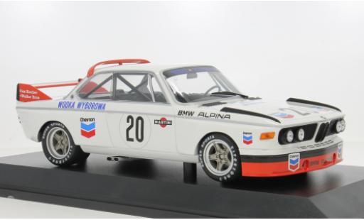 Diecast model cars Bmw 3.0 CSL No.20 Alpina 24h Spa 1973 1/18 Minichamps