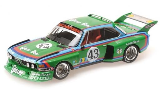Diecast model cars Bmw 3.5 course CSL No.43 -Schnitzer G&Atilde;&para;sser Beer 24h Le Mans 1976 D.Quester/A.Krebs/A.Peltier 1/18 Minichamps