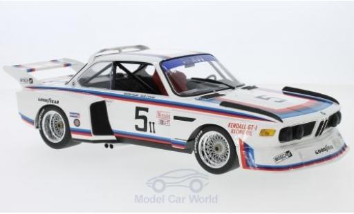 Diecast model cars Bmw 3.5 course CSL No.5 6h Watkins Glen 1979 G.Miller/D.Cowart 1/18 Minichamps