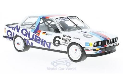 Diecast model cars Bmw 325 dtm i No.6 Gubin Sport 1986 V.Strycek 1/18 Minichamps