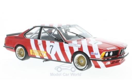 Diecast model cars Bmw 635 CSi (E24) No.7 Italia ETCC GP Br&Atilde;&frac14;nn 1984 G.Brancatelli/H.Kelleners 1/18 Minichamps