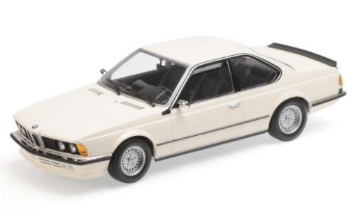 Diecast model cars Bmw 635 CSi white 1982 1/18 Minichamps